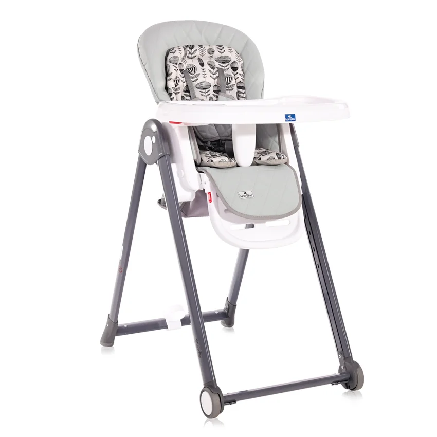Φωτογραφία προϊόντος: Lorelli Party Cool Grey Leather Κάθισμα Φαγητού