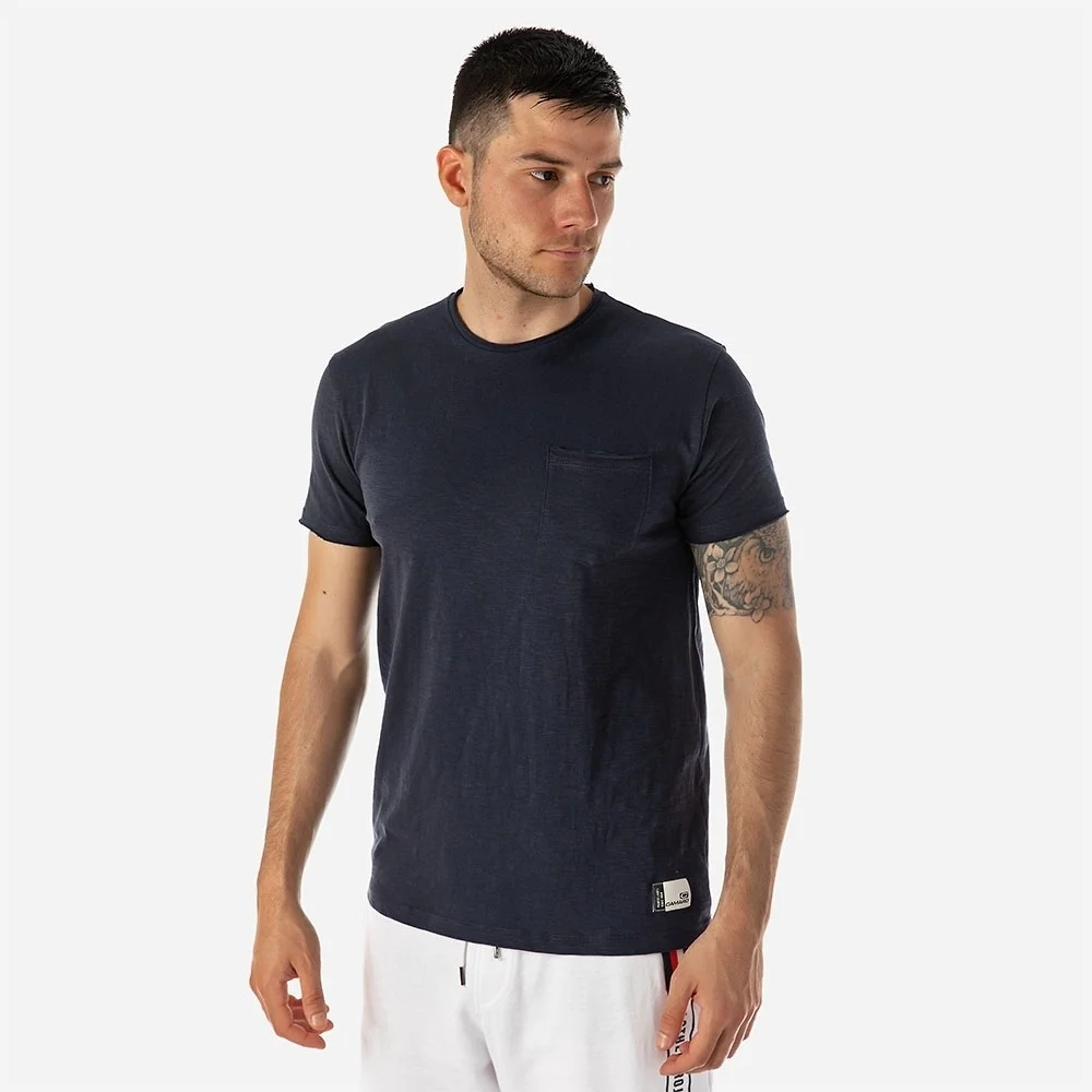 Φωτογραφία προϊόντος: ΑΝΔΡΙΚΟ T-SHIRT ΜΠΛΕ ΜΕ ΤΣΕΠΗ CAMARO