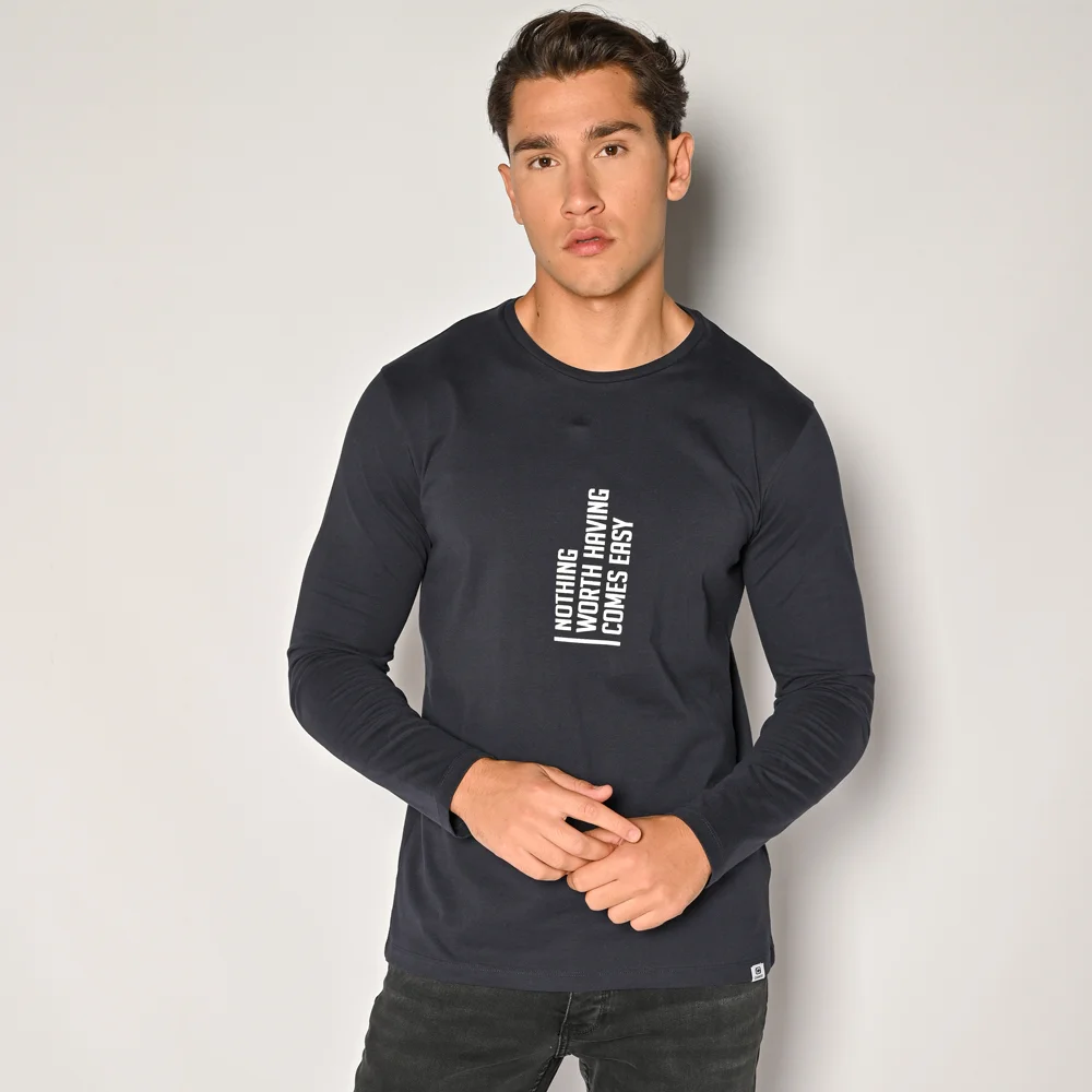 Φωτογραφία προϊόντος: T-Shirt Ανδρικό Μακρυμάνικο Camaro Indigo