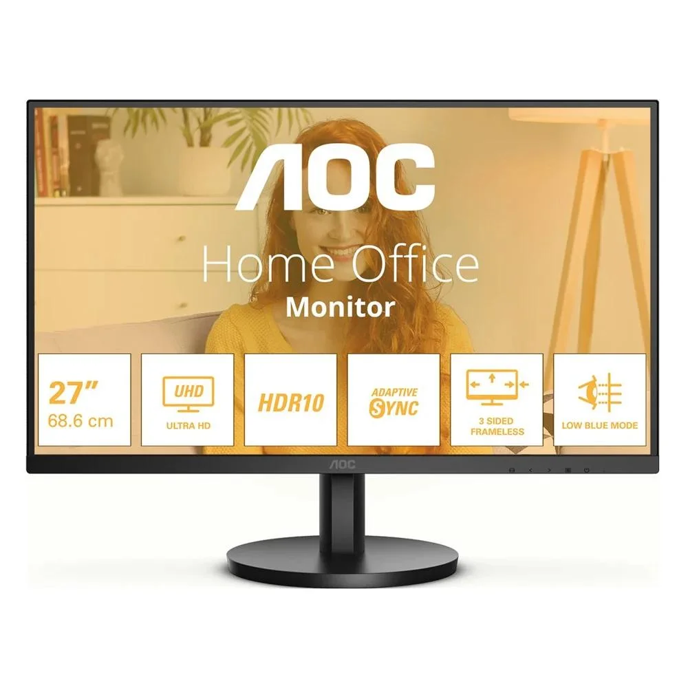 Φωτογραφία προϊόντος: AOC MONITORS AOC U27B3M UHD VA Monitor 27'' with speakers (U27B3M) (AOCU27B3M)