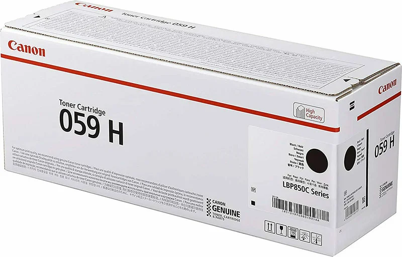Φωτογραφία προϊόντος: Canon LBP850/LBP852 Cx SERIES TONER BLACK HC (3627C001) (CAN-059BKH)