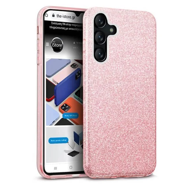 Φωτογραφία προϊόντος: Hybrid Strass Pink Case Samsung Galaxy A54