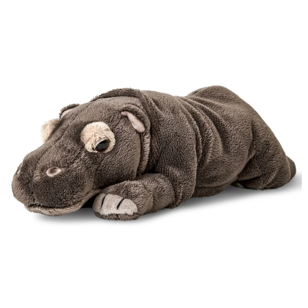 Φωτογραφία προϊόντος: J49044 Uni Toys Λούτρινος ιπποπόταμος ξαπλωτός 30cm