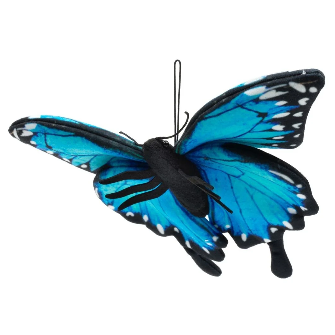 Φωτογραφία προϊόντος: R91064-2 Uni Toys Λούτρινη πεταλούδα μπλε 26cm