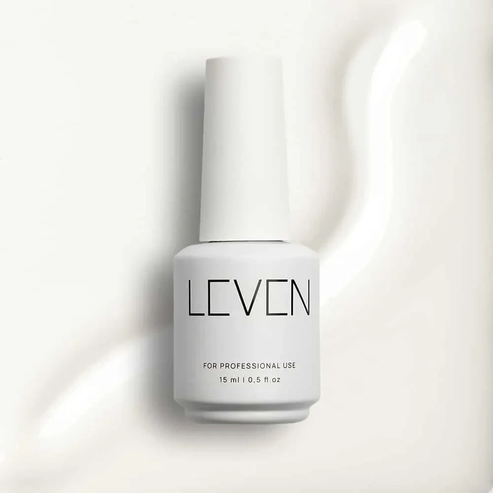 Φωτογραφία προϊόντος: Leven | Ημιμόνιμο βερνίκι 15ml no. 331 Pure White