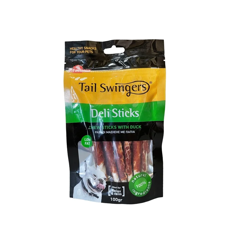 Φωτογραφία προϊόντος: Tailswingers DELI STICKS WITH DUCK 100 gr