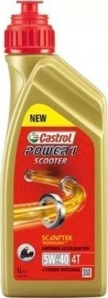 Φωτογραφία προϊόντος: CASTROL POWER 1 SCOOTER 4T 5W-40 1L