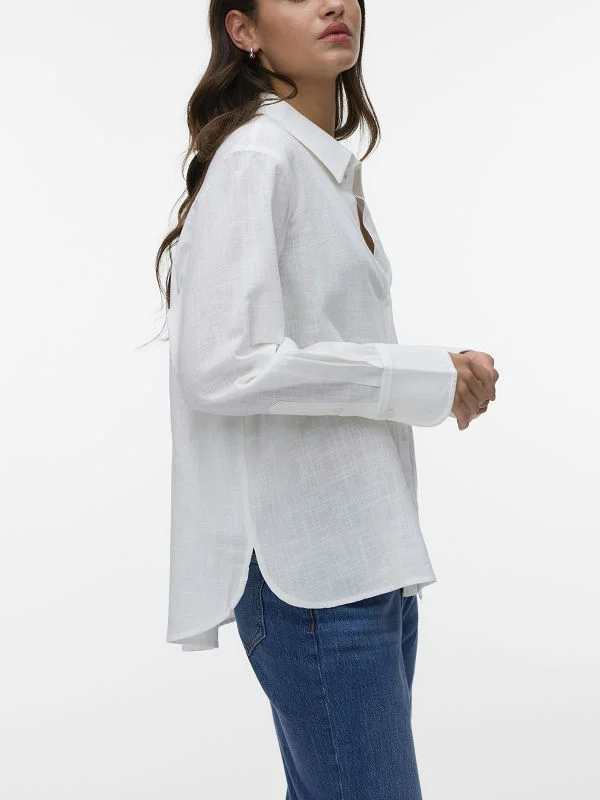 Φωτογραφία προϊόντος: VERO MODA VMCAIA LS SHIRT WVN NOOS - ΛΕΥΚΟ-10344941-138
