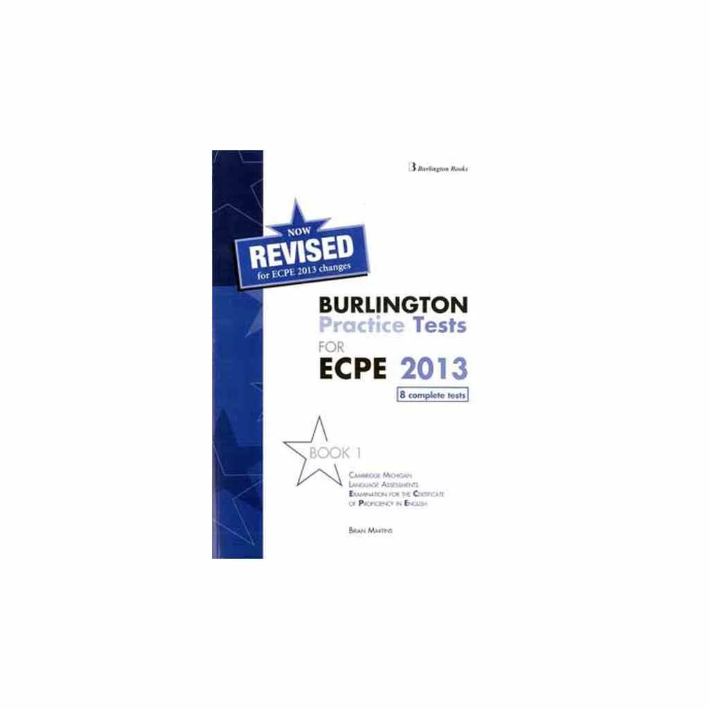 Φωτογραφία προϊόντος: BURLINGTON PRACT. TESTS MICH. ECPE 1 PROFICIENCY SB 2013