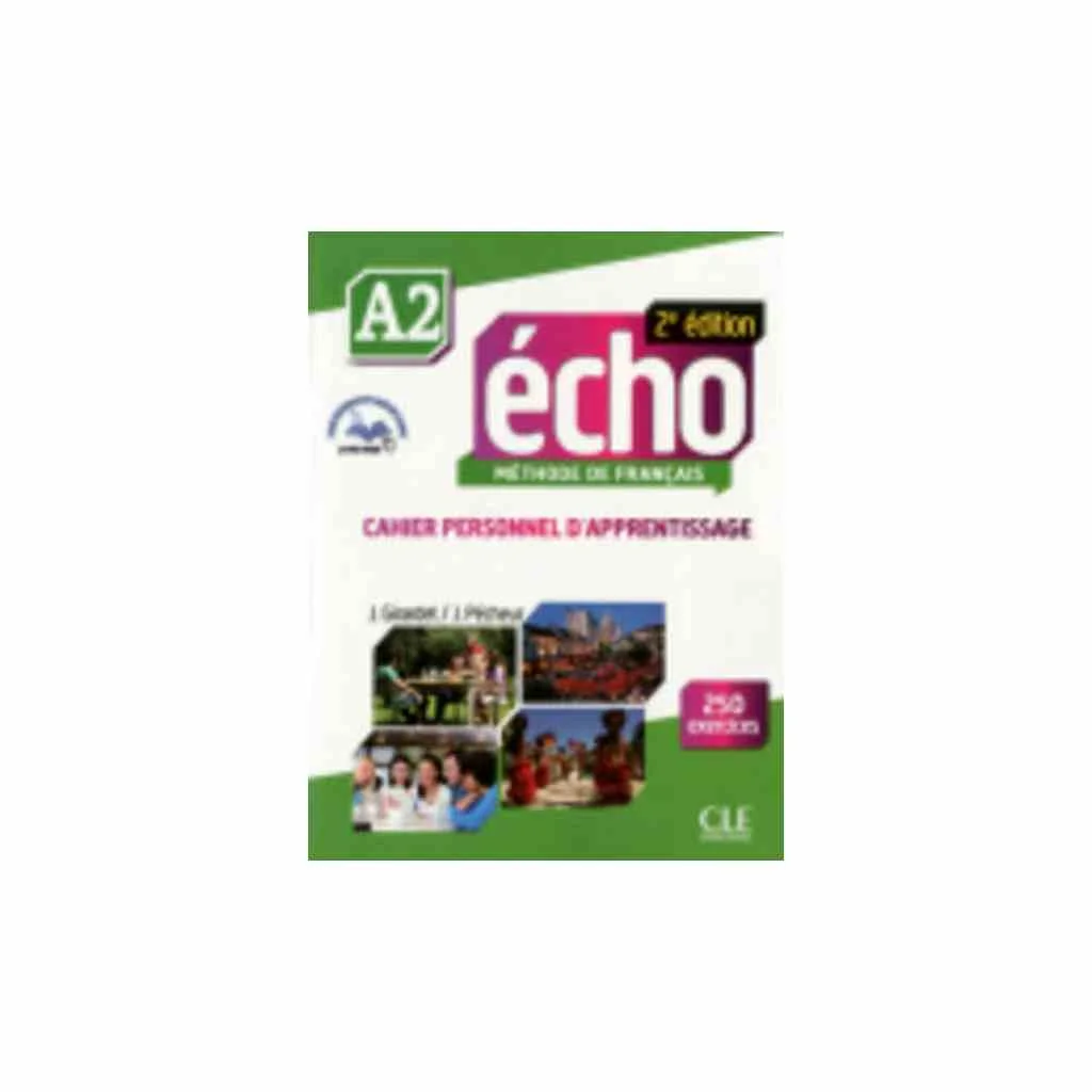 Φωτογραφία προϊόντος: ÉCHO A2 CAHIER (+ LIVRE WEB + AUDIO CD) 2ND ED