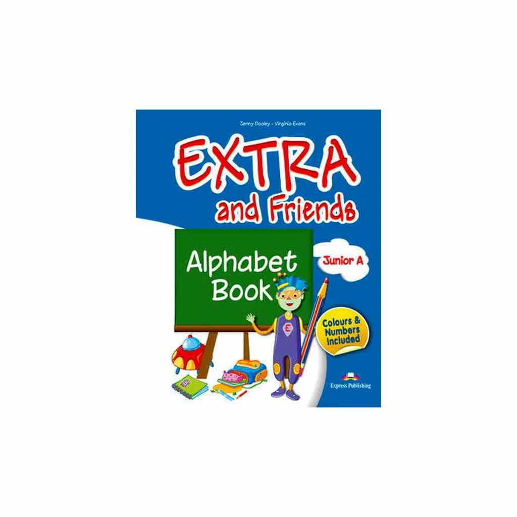 Φωτογραφία προϊόντος: EXTRA + FRIENDS JUNIOR A ALPHABET BOOK