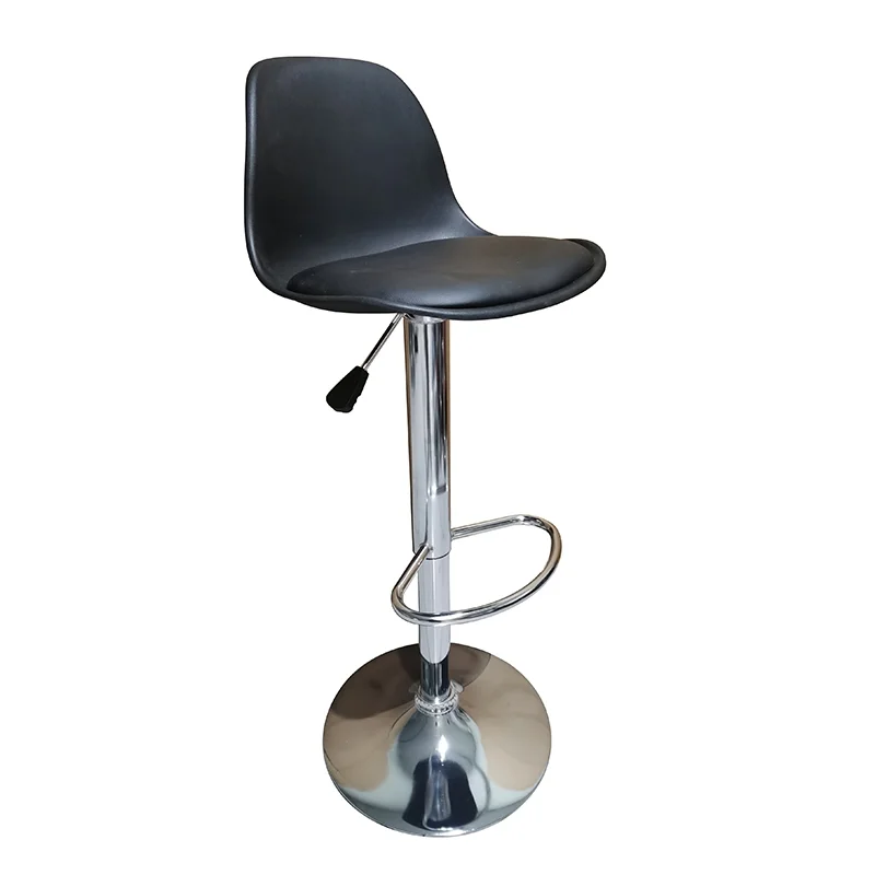 Φωτογραφία προϊόντος: Σκαμπό Μπάρ 2τμχ Bar92 Black Pu/Pp 37x33x102εκ.