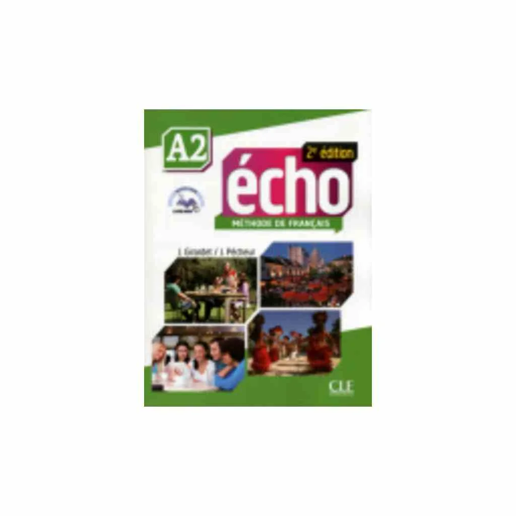 Φωτογραφία προϊόντος: ÉCHO A2 METHODE (+ LIVRE WEB + DVD) 2ND ED