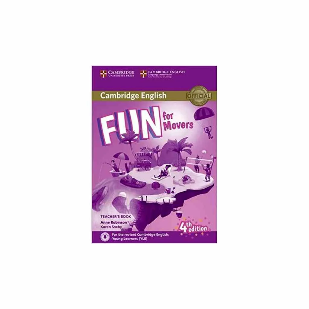 Φωτογραφία προϊόντος: FUN FOR YLE MOVERS TCHR S (+ ONLINE AUDIO) (FOR REVISED EXAM FROM 2018) 4TH ED