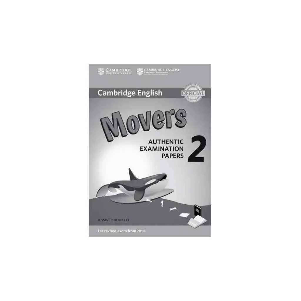 Φωτογραφία προϊόντος: CAMBRIDGE YOUNG LEARNERS ENGLISH TESTS MOVERS 2 ANSWER BOOK (FOR REVISED EXAM FROM 2018)