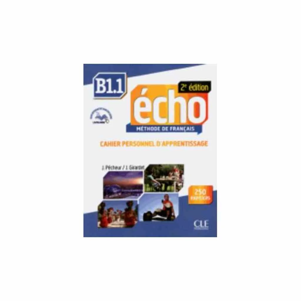 Φωτογραφία προϊόντος: ÉCHO B1.1 CAHIER (+ LIVRE WEB + AUDIO CD) 2ND ED