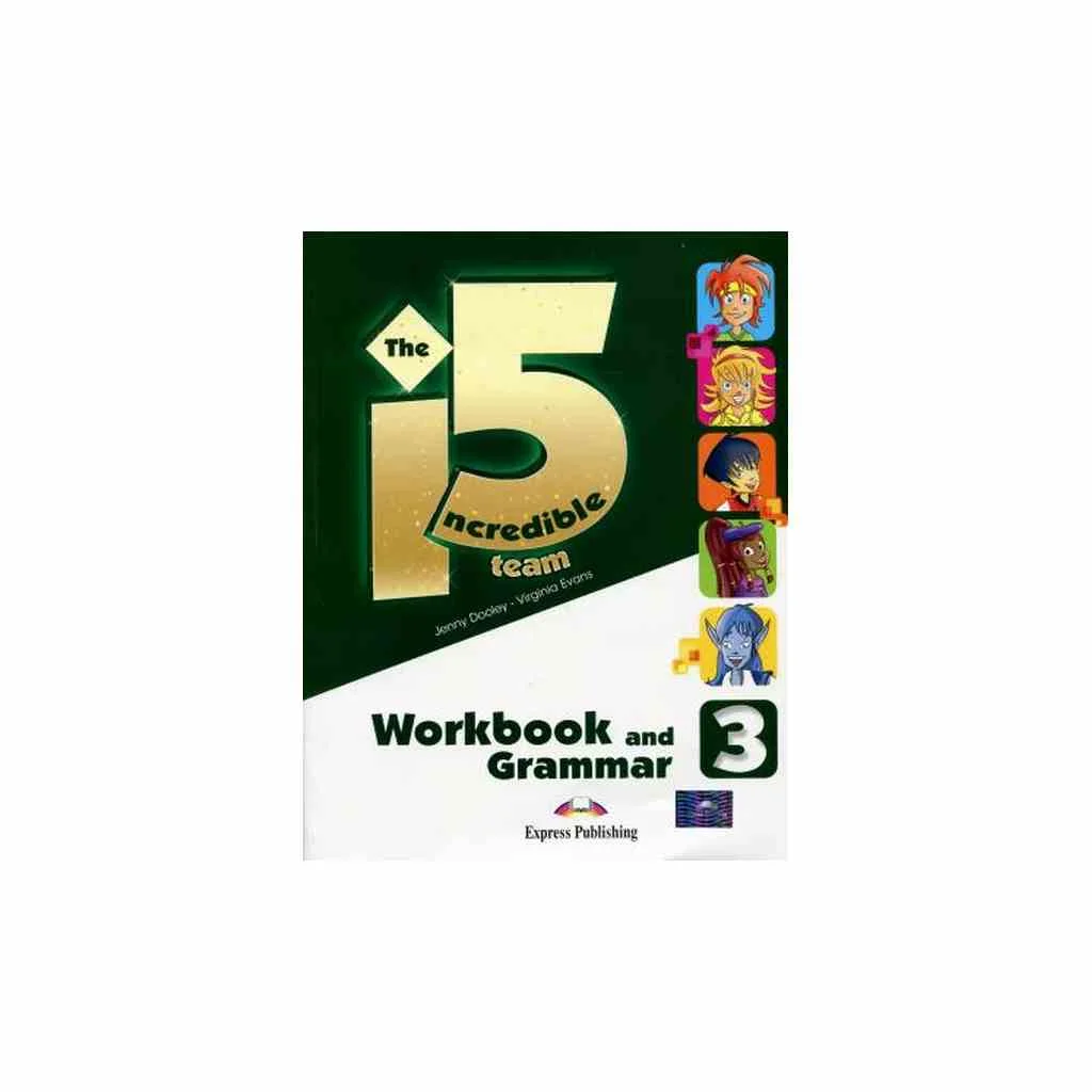 Φωτογραφία προϊόντος: INCREDIBLE 5 TEAM 3 WB GRAMMAR (+ DIGIBOOKS APP)