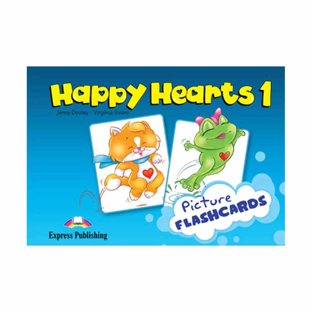 Φωτογραφία προϊόντος: HAPPY HEARTS 1 FLASHCARDS