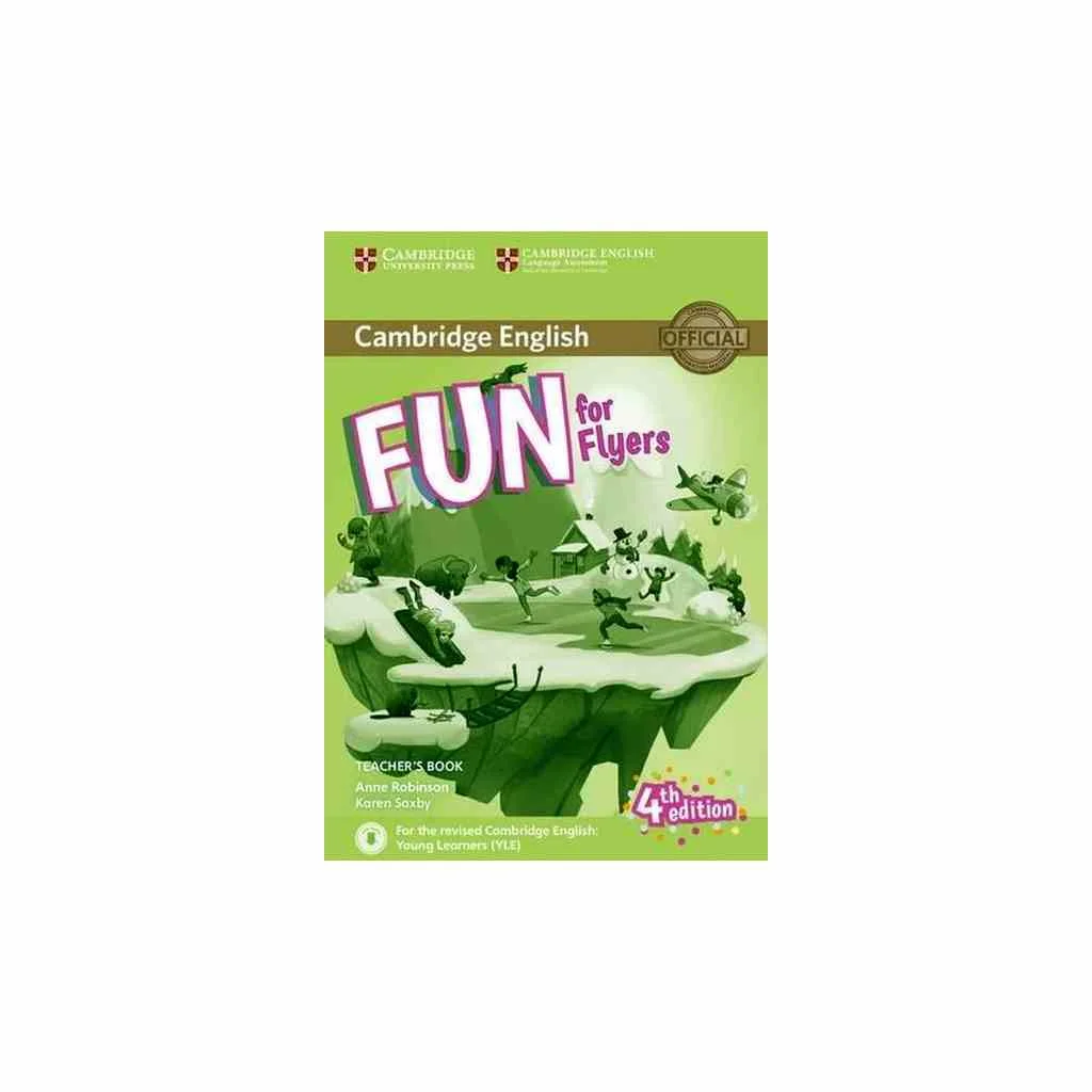 Φωτογραφία προϊόντος: FUN FOR YLE FLYERS TCHR S (+ ONLINE AUDIO) (FOR REVISED EXAM FROM 2018) 4TH ED