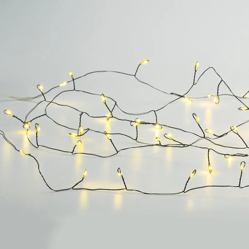 Φωτογραφία προϊόντος: ΛΑΜΠΑΚΙΑ 300 LED σε σειρά 6W, θερμό λευκό, καουτσούκ, ανά 3mm, με αντάπτορα 31VDC, 8 προγράμματα, μαύρο καλώδιο IP44 (3mm) ACALIGHT X063001477