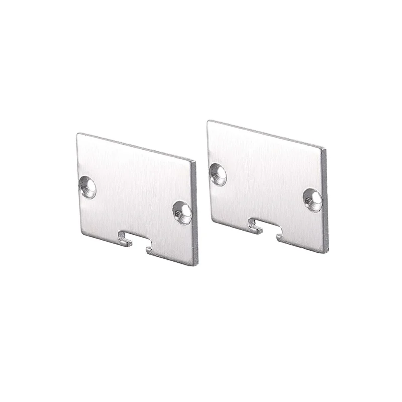 Φωτογραφία προϊόντος: ACALIGHT SET White Πλαστικά End Caps για P117 – EP117 (1 τεμ. με οπή & 1 τεμ. χωρίς οπή)