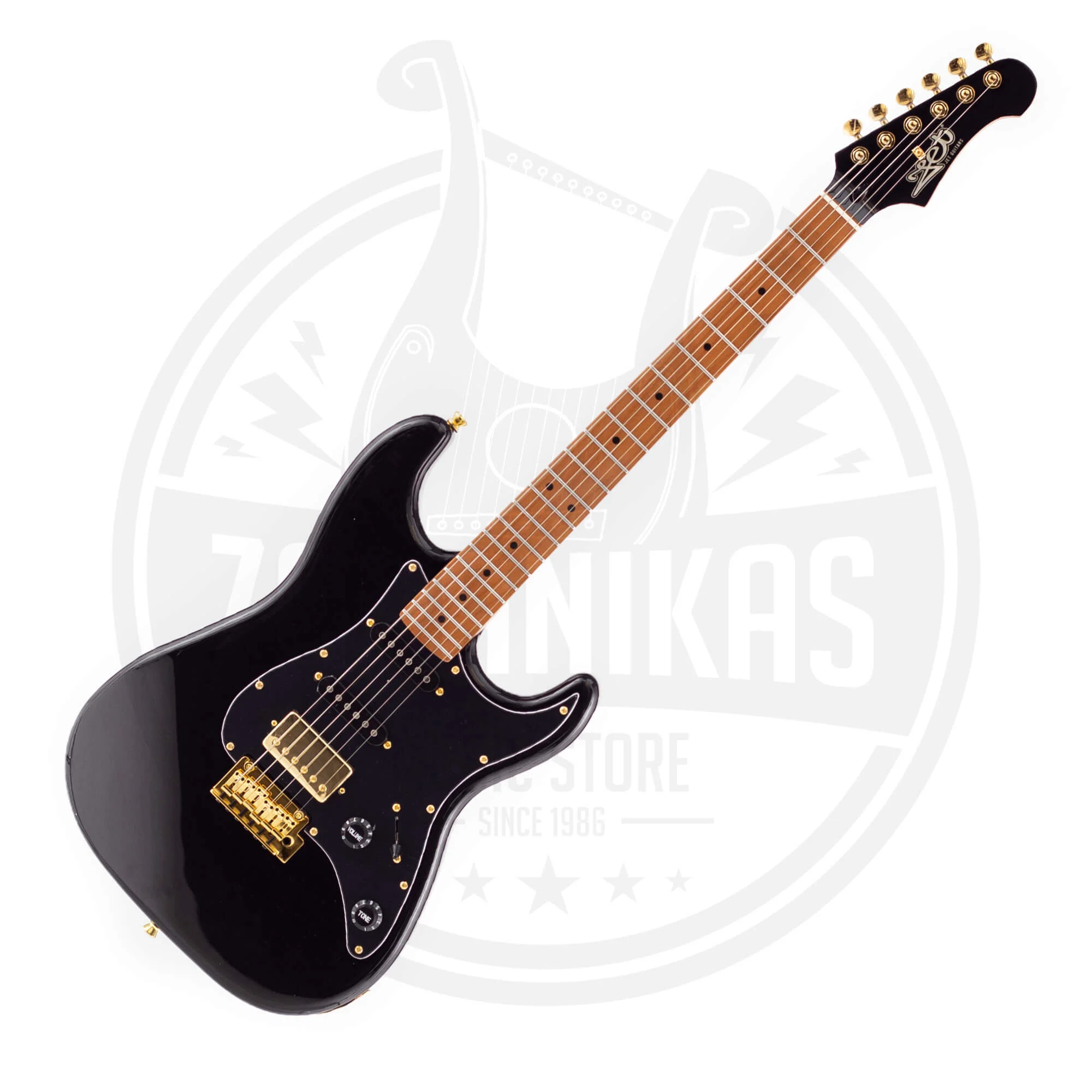 Φωτογραφία προϊόντος: JET Guitars JET JS-400 BK G Stratocaster HSS Ηλεκτρική Κιθάρα Black