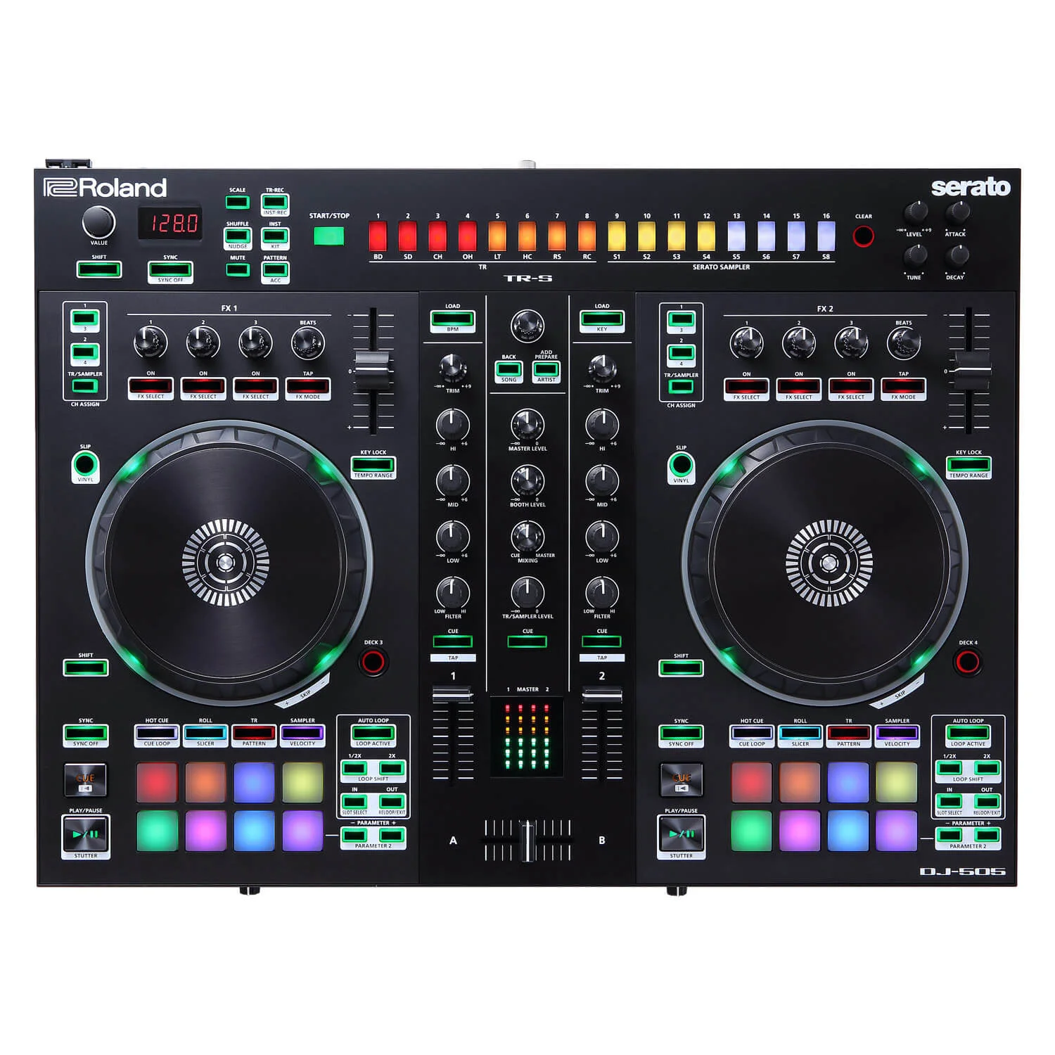 Φωτογραφία προϊόντος: Roland DJ-505 DJ Controller