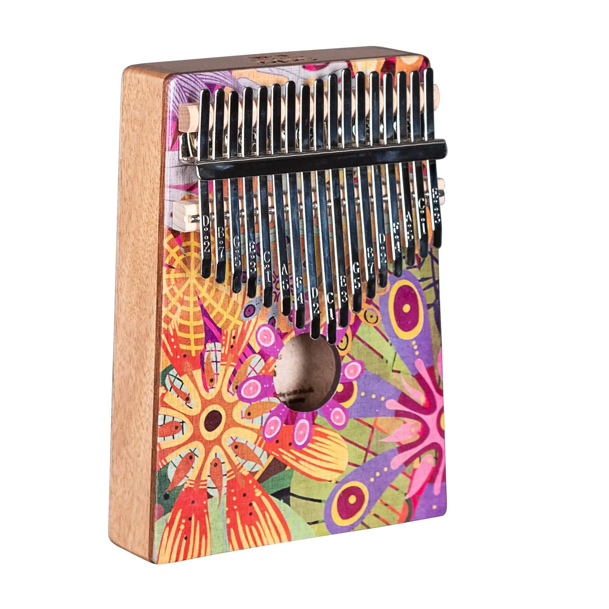 Φωτογραφία προϊόντος: Sela SE 253 Kalimba 17 Flower Power