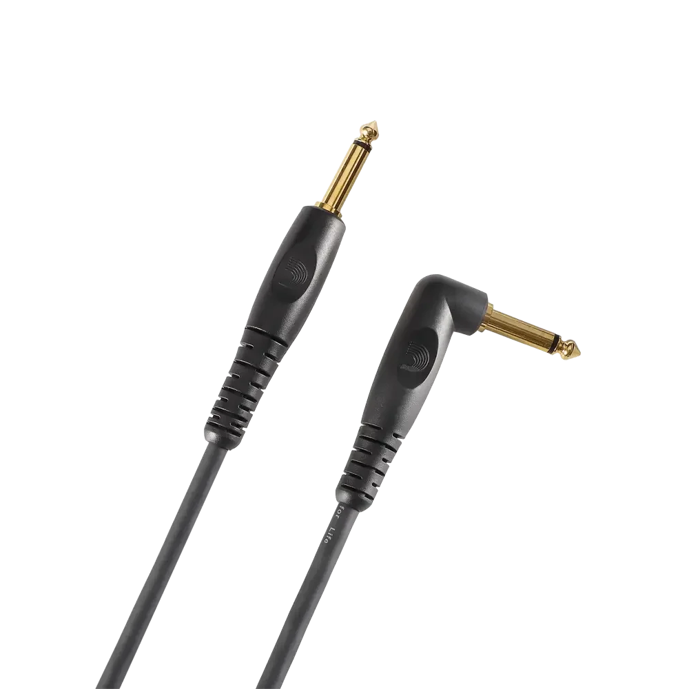 Φωτογραφία προϊόντος: dAddario D'Addario PW-GRA-20 Custom Καλώδιο Οργάνων Γωνία 1/4 Mono Jack - 1/4 Mono Jack 6m Μαύρο