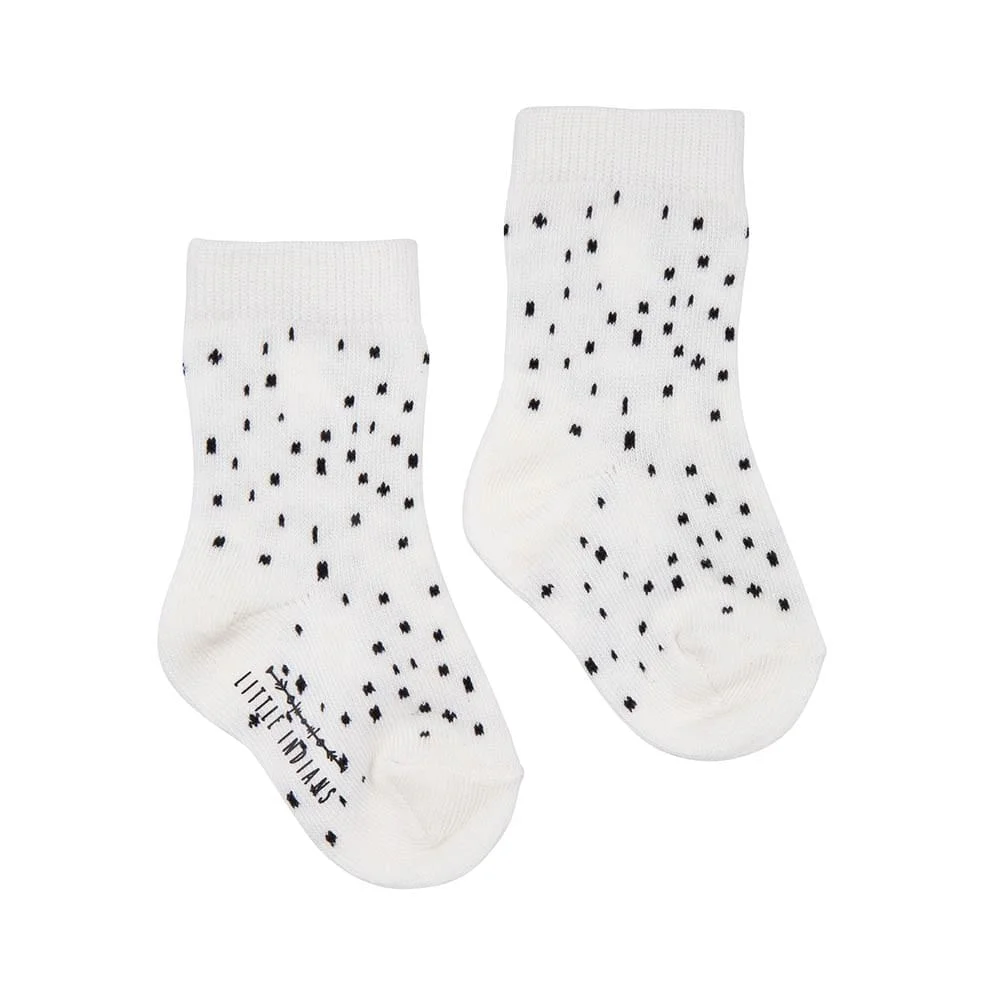 Φωτογραφία προϊόντος: Baby Socks Dots Little Indians Cloud Dancer