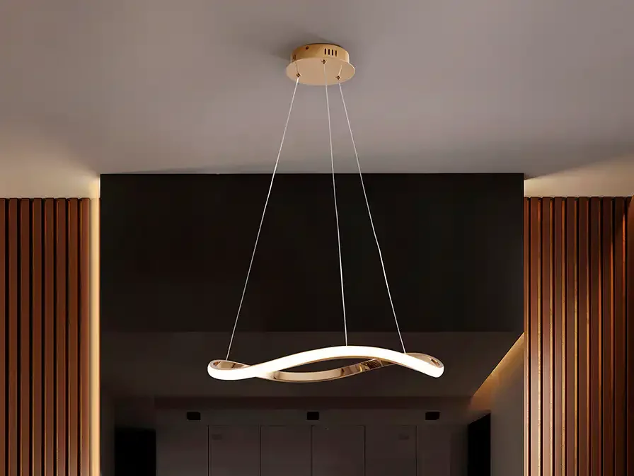 Φωτογραφία προϊόντος: Schuller Φωτιστικό LED Naos Rose Gold Μονό Δαχτυλίδι D60 Ροζ χρυσό