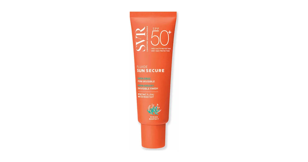 Φωτογραφία προϊόντος: SVR Laboratoire Sun Secure Fluide SPF50+ Αντιηλιακή Λεπτόρευστη Κρέμα Προσώπου 50ml
