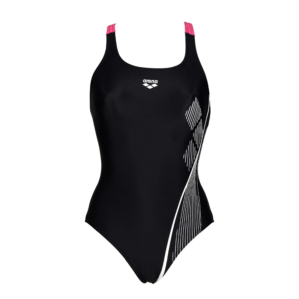Φωτογραφία προϊόντος: Arena Women's Swim Pro Swimsuit Μαύρο - Ροζ 005130-590 (Arena)