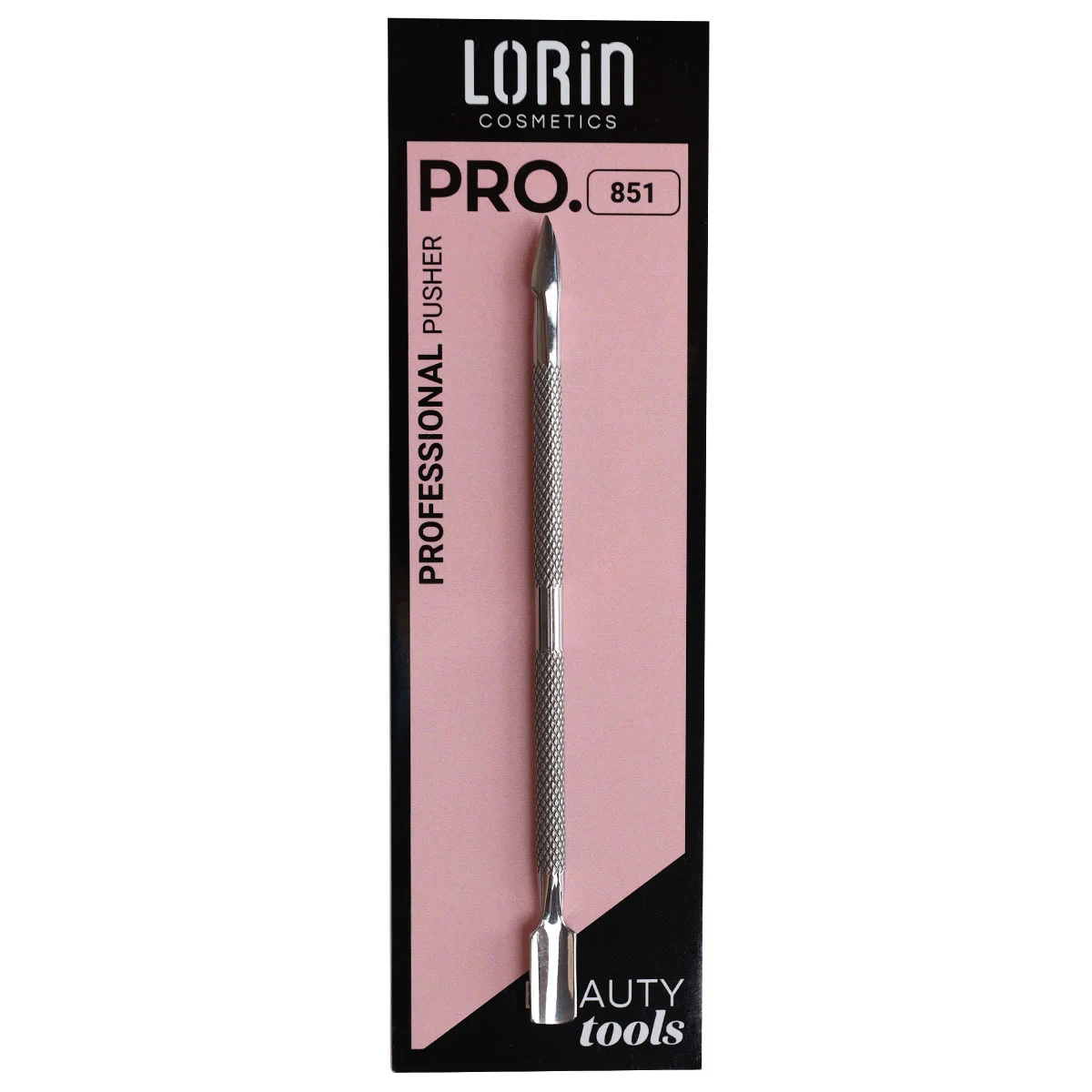 Φωτογραφία προϊόντος: Lorin Cosmetics Lorin Nail Pusher #851 – Εργαλείο Επωνυχίων (Inox)