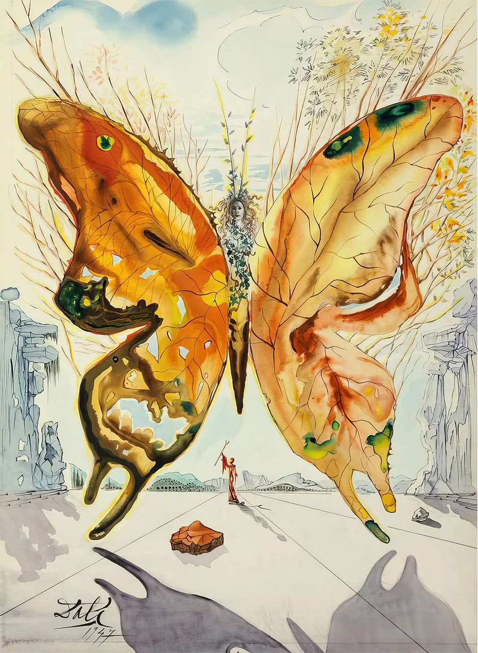 Φωτογραφία προϊόντος: Dali Venus Butterfly Poster- Αφίσα
