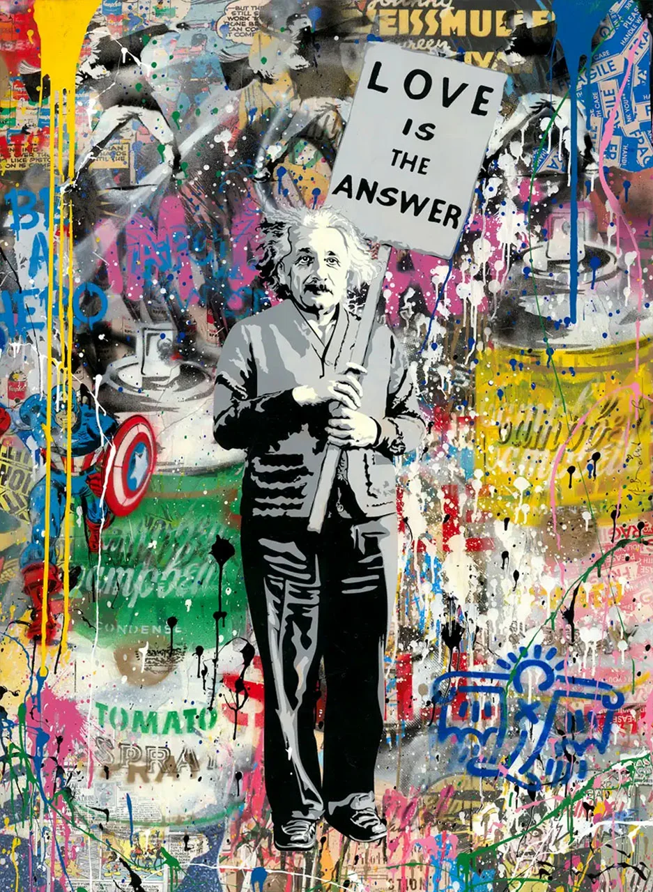 Φωτογραφία προϊόντος: Love is the answer street art II Poster - Αφίσα