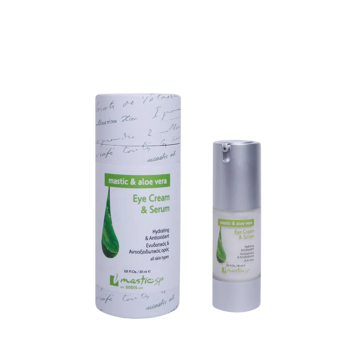 Φωτογραφία προϊόντος: Mastic Spa-Aloe Eye Cream +amp; Serum 30ml