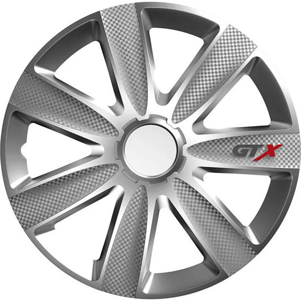 Φωτογραφία προϊόντος: VERSACO Τάσια Αυτοκινήτου GTX SI Carbon 4τμχ 14" Ασημί