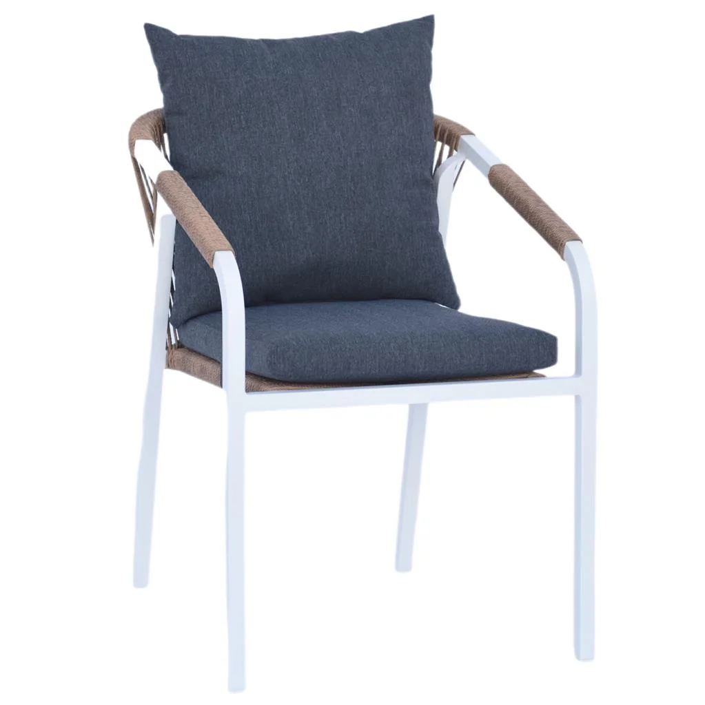 Φωτογραφία προϊόντος: B2BMarkt ΠΟΛΥΘΡΟΝΑ MAERLY HM6051.01 ΛΕΥΚΟ ΑΛΟΥΜΙΝΙΟ-ΑΝΟΙΧΤΟ ΚΑΦΕ P.E.RATTAN-ΜΑΞΙΛΑΡΙΑ 57x61x75Υ εκ.