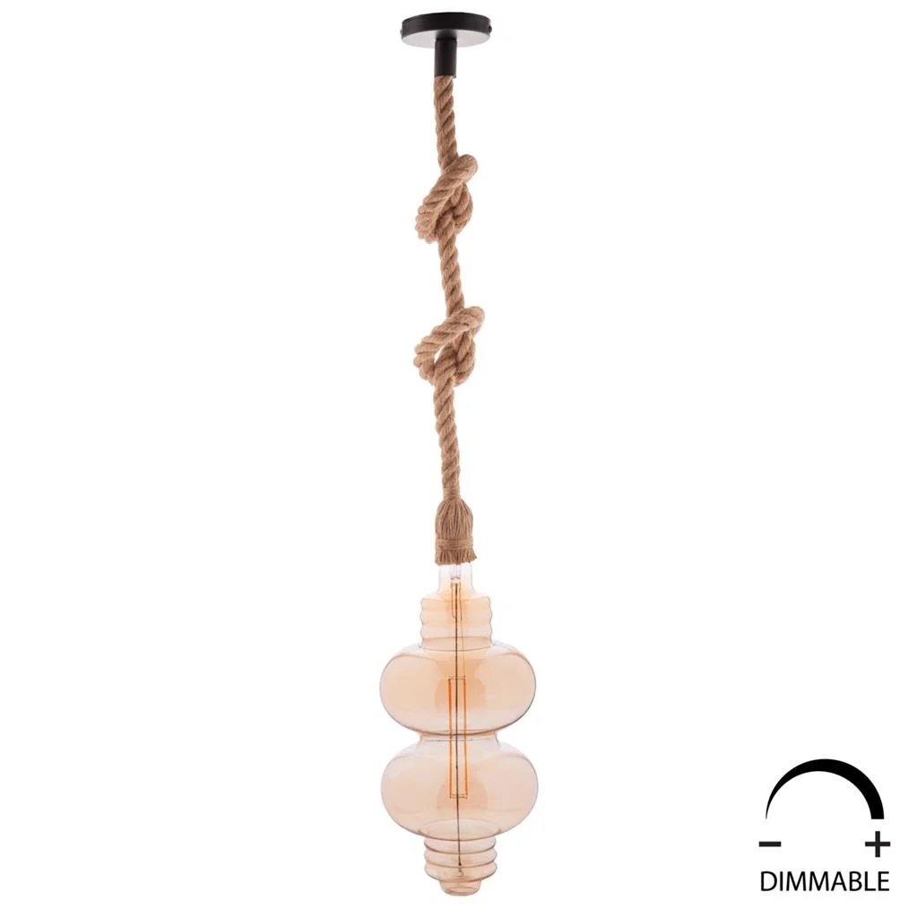 Φωτογραφία προϊόντος: B2BMarkt ΛΑΜΠΤΗΡΑΣ JHD-Y1180 LED FILAMENT 8W E27 3000K GOLD COLOR DIMMABLE HM4053.02