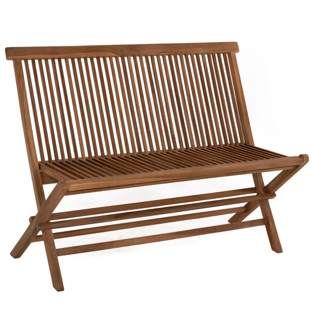 Φωτογραφία προϊόντος: B2BMarkt ΠΑΓΚΑΚΙ KENDALL HM9541 ΠΤΥΣΣΟΜΕΝΟ ΑΠΟ ΞΥΛΟ ΤΕΑΚ ΣΕ ΦΥΣΙΚΟ ΧΡΩΜΑ 120x62x89Υεκ.
