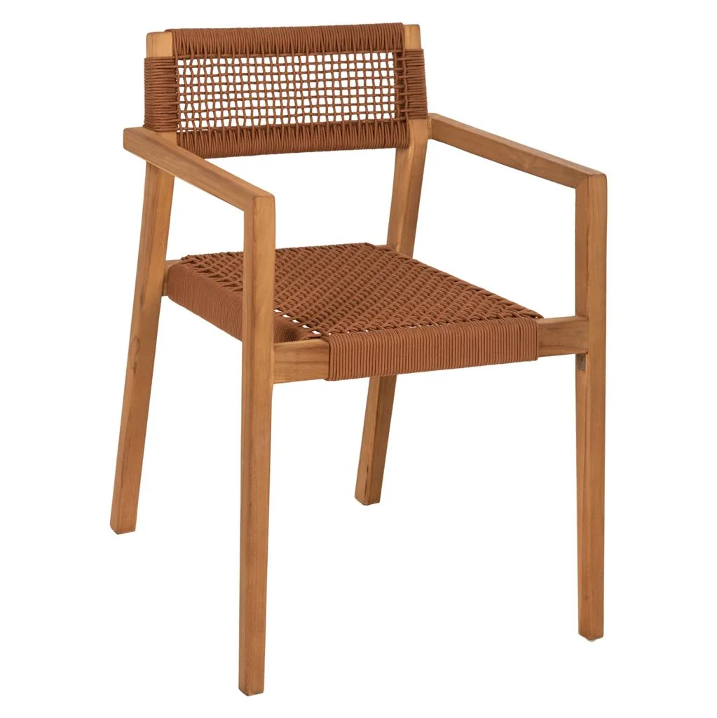 Φωτογραφία προϊόντος: B2BMarkt ΠΟΛΥΘΡΟΝΑ CHARLOTTE HM9637.01 ΞΥΛΟ TEAK ΦΥΣΙΚΟ & ΜΠΕΖ ΣΧΟΙΝΙ 59x54x83Y εκ.