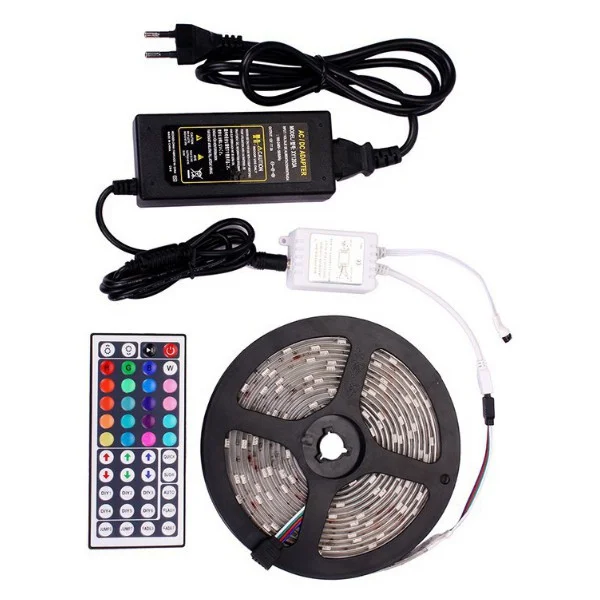 Φωτογραφία προϊόντος: SPOTLIGHT ΣΕΤ ΤΑΙΝΙA LED RGB 12V ΣΤΕΓΑΝΗ 14.4W/m