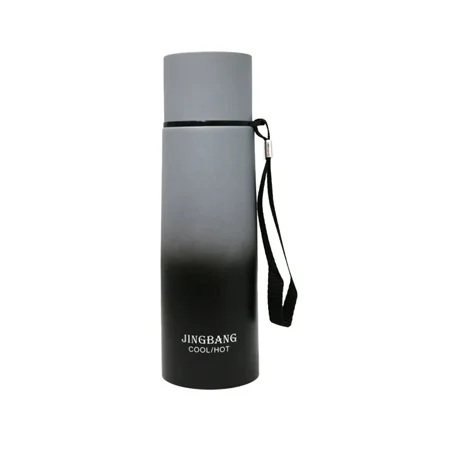 Φωτογραφία προϊόντος: Μπουκάλι θερμός 500ml – Jingbang Bottle Γκρί - Μαύρο