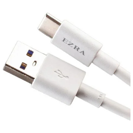 Φωτογραφία προϊόντος: Ezra DC72 USB 2.0 Cable USB-C male - USB-A male Λευκό 1m