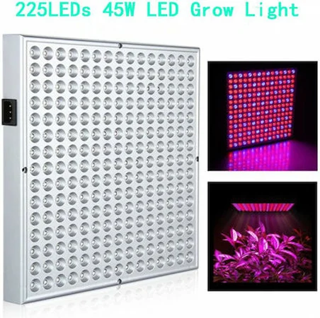 Φωτογραφία προϊόντος: Κρεμαστό Grow Light με 225 LED και Ισχύ 45W Μ31xΒ31xΥ9.8εκ.
