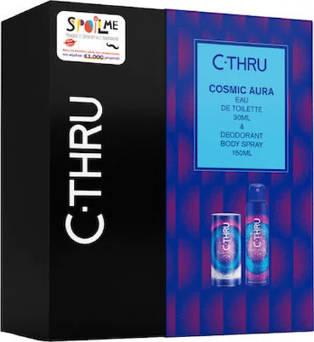 Φωτογραφία προϊόντος: C-Thru Cosmic Aura Eau de Toilette 30ml + Body Spray 150ml