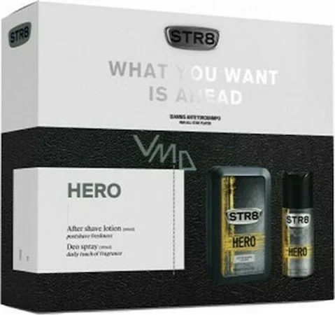 Φωτογραφία προϊόντος: STR8 Hero After Shave Lotion 100ml + Deo Spray 150ml
