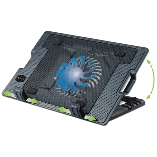 Φωτογραφία προϊόντος: Laptop Cooler + Notebook Cooling Cooler Pad Laptop Stand