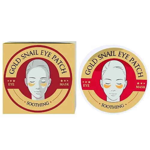 Φωτογραφία προϊόντος: Set Of 60 Hydrogel Eye Patches With Gold, Snail Extract, Spirulina And Collagen, Wokali, Eye Patch